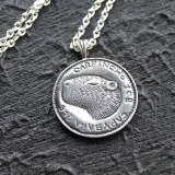カピバラメダルペンダント  capybara medal pendant
